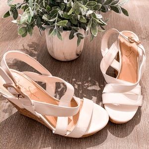 Jessica Simpson wedges